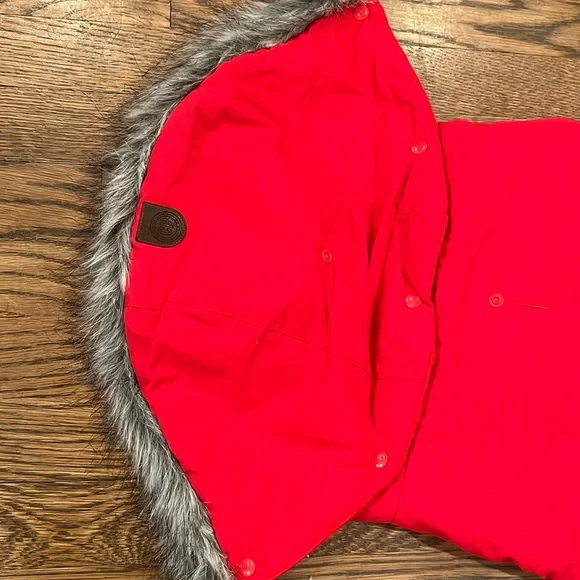 💕x3HP💕Red Canada Pooch dog winter coat - Picture 6 of 14